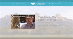 Desktop Screenshot of petersonws.com